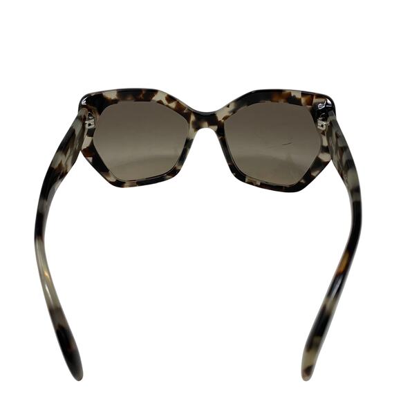 Prada SPR16R Large Womens Sunglasses Gray Tortoise Shell With Case - Picture 4 of 8